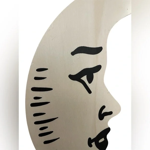 Target Wooden Crescent Moon Floral Wreath - Picture 6 of 11